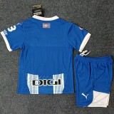 24-25 Deportivo Alavés Home Kids Soccer Jersey