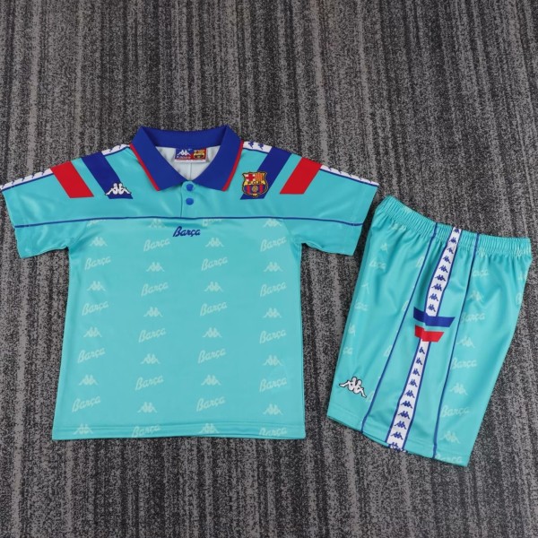 1992-1995 BAR Away Retro Kids Soccer Jersey