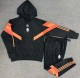 24-25 JUV Black Hoodie Tracksuit