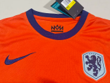 2024 NetherIands European Cup Home Kids Soccer Jersey