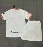 24-25 Sevilla Home Kids Soccer Jersey