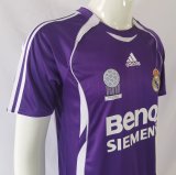 2006-2007 RMA Away Retro Soccer Jersey