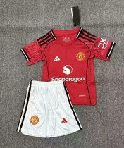 24-25 Man Utd Special Edition Kids Soccer Jersey