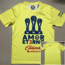 24-25 Club America Yellow Champion Training shirts *背后没图案