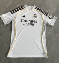25-26 RMA White Special Edition Fans Soccer Jersey