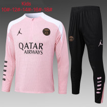 24-25 PSG High Quality Kids Half Pull Tracksuit 24-25 PSG High Quality Kids Half Pull Tracksuit
