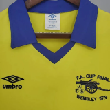 1979 ARS Yellow Retro Soccer Jersey