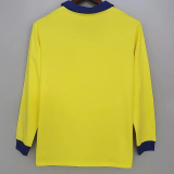 1979 ARS Yellow Long Sleeve Retro Soccer Jersey