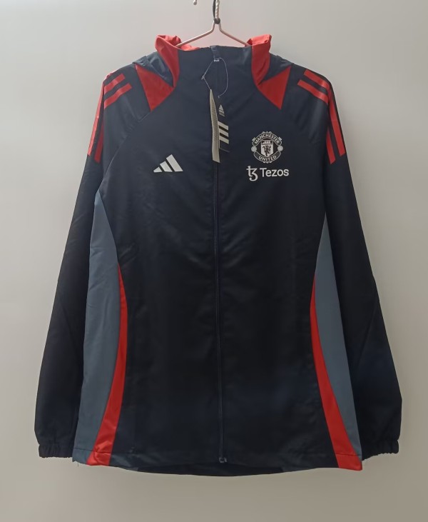 2024 Man Utd New Pattern Windbreaker