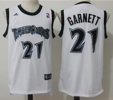Timberwolves #21 Green Top Quality Hot Pressing NBA Jersey