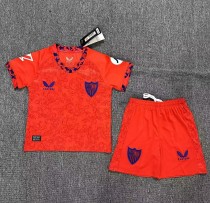 24-25 Sevilla Away Kids Soccer Jersey