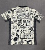 24-25 Club America Beige Black Training shirts