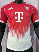 25-26 Bayern Red Special Edition Player Version Soccer Jersey