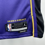 24-25 Lakers Top Quality Hot Pressing NBA Jersey