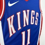24-25 Kings SABONIS #11 Blue City Edition Top Quality Hot Pressing NBA Jersey