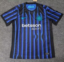 25-26 INT Blue Special Edition Fans Soccer Jersey*带广告