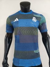 25-26 RMA Grey Blue Player Version Training Shirts
