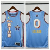 2025 ALL-STAR LILLARD # 0 Top Quality Hot Pressing NBA Jersey