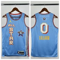 2025 ALL-STAR LILLARD # 0 Top Quality Hot Pressing NBA Jersey 2025 ALL-STAR LILLARD # 0 Top Quality Hot Pressing NBA Jersey