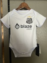 24-25 Santos FC Home Baby Infant Crawl Suit