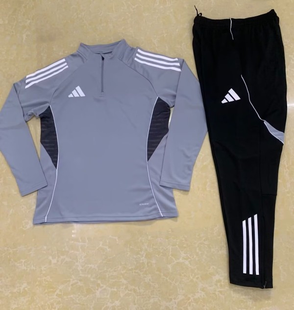 2025 AD Gray Half Pull Tracksuit