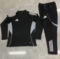 2025 AD Black Half Pull Tracksuit 
