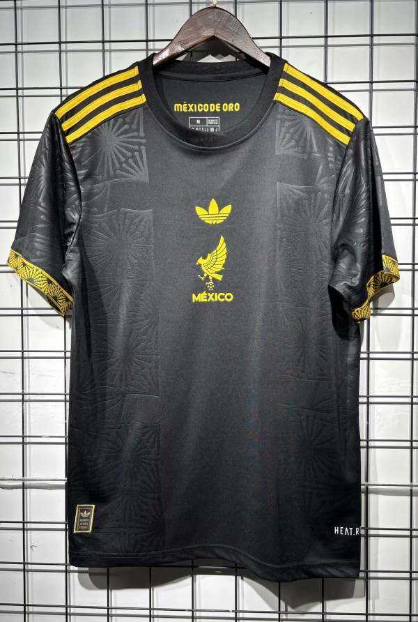 25-26 Mexico Black Special Edition Fans Soccer Jersey