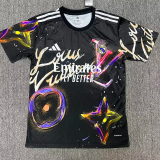 25-26 RMA Black Blue Special Edition Fans Training Shirts *L