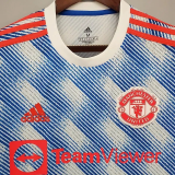 21-22 Man Utd 1:1 Away Fans Soccer Jersey