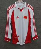2001 China Long sleeves Retro Soccer Jersey