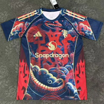 25-26 Man Utd Red Black Fans Training shirts 25-26 Man Utd Red Black Fans Training shirts