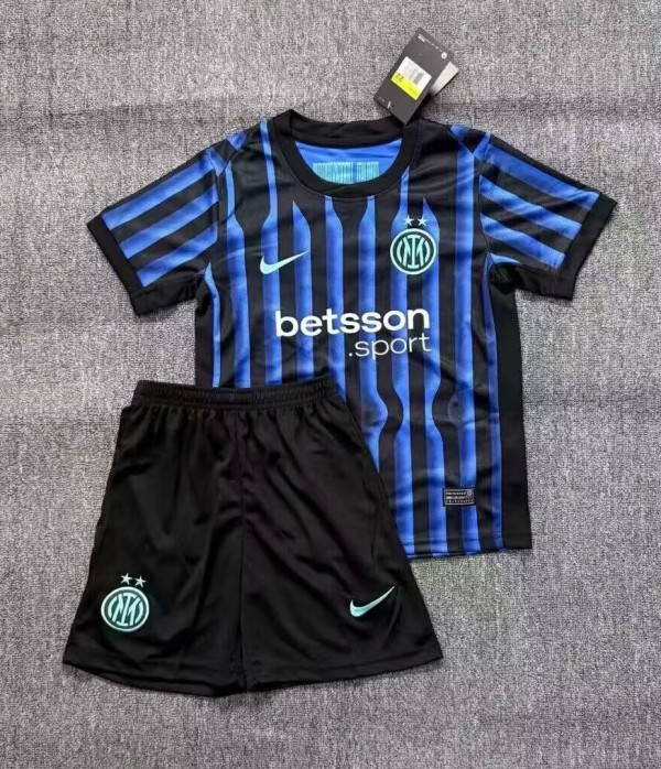 25-26 INT Home Kids Soccer Jersey