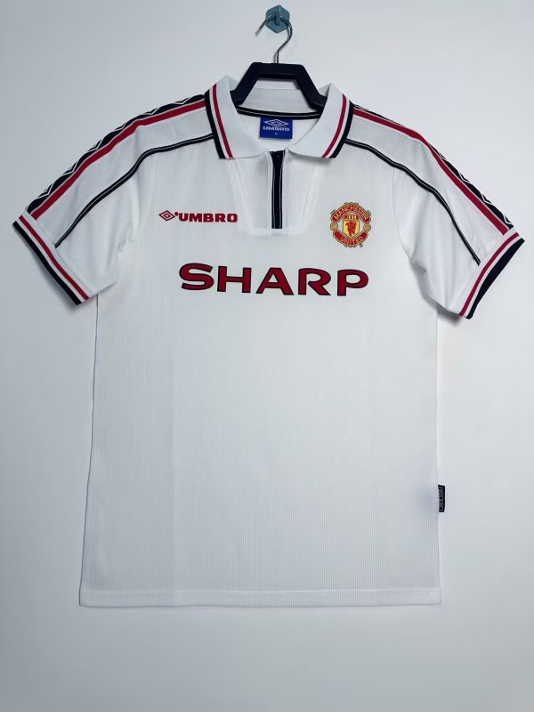 1988-1999 Man Utd Commemorative edition Retro Soccer Jersey