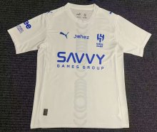 24-25 Al-Hilal White Fans Soccer Jersey