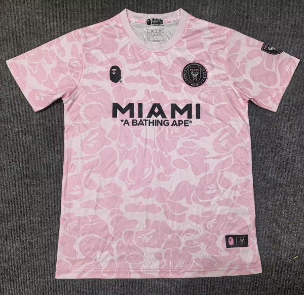 23-24 Inter Miami Pink Special Edition Fans Soccer Jersey