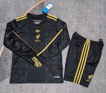 25-26 Mexico Black Special Edition Long sleeves Kids Soccer Jersey