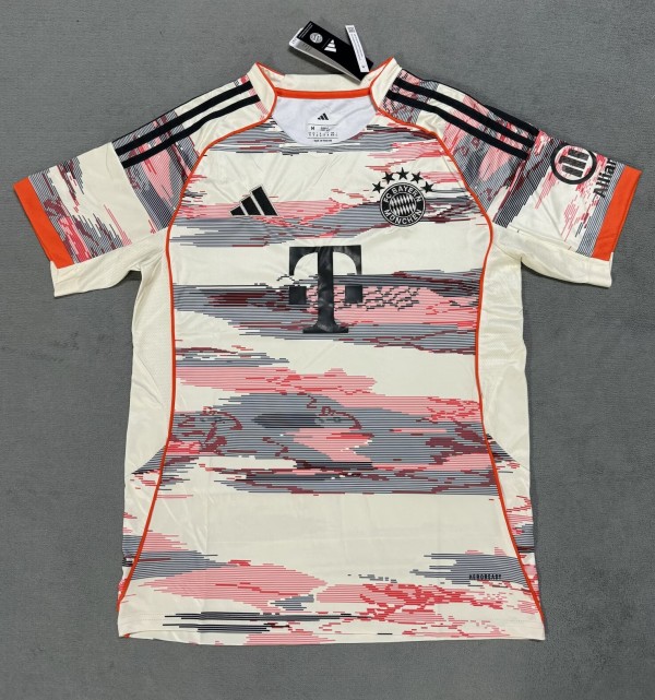 25-26 Bayern Away Fans Soccer Jersey