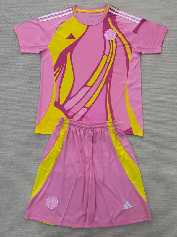 25-26 Scotland Away Kids Soccer Jersey