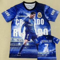 25-26 RMA RONALDO #7 Blue Special Edition Fans Soccer Jersey 25-26 RMA RONALDO #7 Blue Special Edition Fans Soccer Jersey