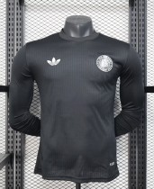 24-25 Germany Black 125th Anniversary Long Sleeve Player Version Soccer Jersey (长袖球员)