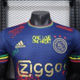 24-25 Ajax Royal Blue Special Edition Player Version Soccer Jersey