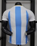 25-26 Argentina Home Player Version Soccer Jersey