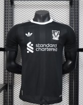 25-26 LIV Black Goalkeeper Player Version Soccer Jersey 25-26 LIV Black Goalkeeper Player Version Soccer Jersey