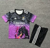 25-26 RMA Purple Special Edition Kids Soccer Jersey 25-26 RMA Purple Special Edition Kids Soccer Jersey