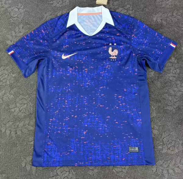 25-26 France Home Fans Soccer Jersey
