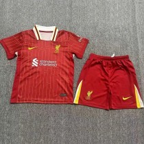 24-25 LIV Home Kids Soccer Jersey*背后带冠军杯