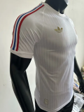 24-25 Lyon 75th Anniversary White Player Version Training shirts