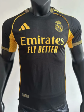 25-26 RMA Black Special Edition Player Version Training Shirts