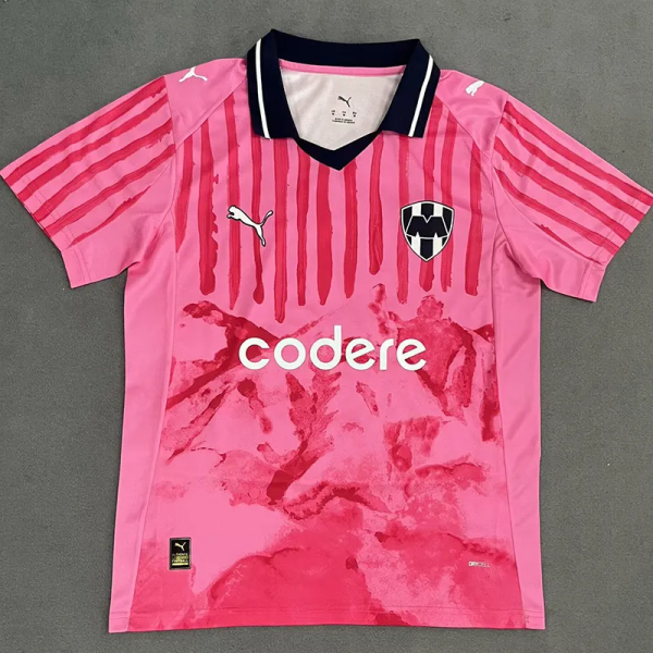 25-26 Monterrey Pink Fans Soccer Jersey
