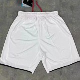 2007-2008 Man Utd White Retro Shorts Pants